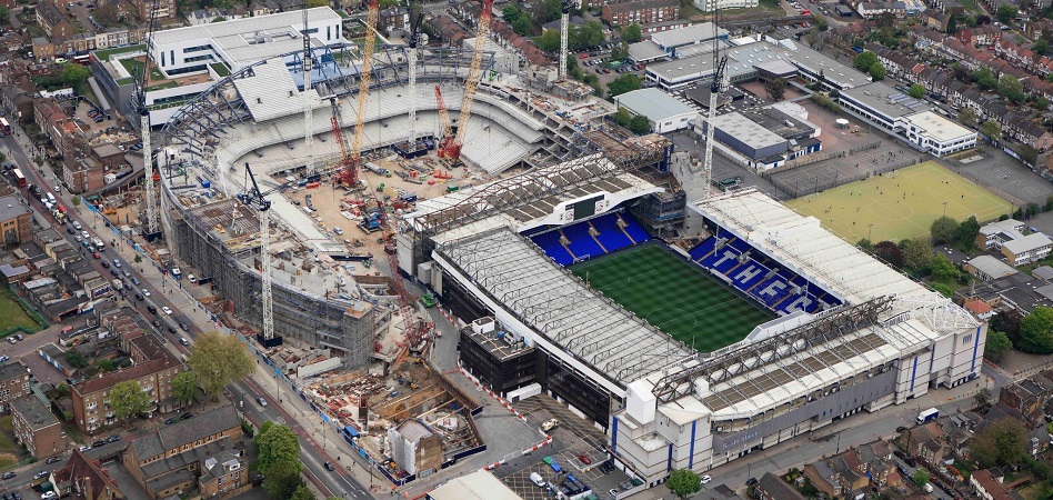 El Tottenham firma un crédito de 460 millones para su nuevo estadio